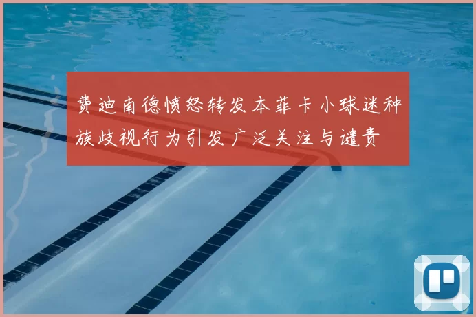 费迪南德愤怒转发本菲卡小球迷种族歧视行为引发广泛关注与谴责